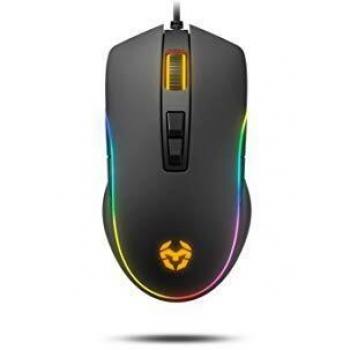 KROM Kane - NXKROMKANE - Ratón Óptico Gaming, RGB, Color Negro