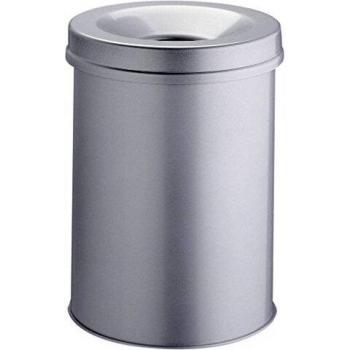 Papelera Segura Autapagante 30L Gris Durable