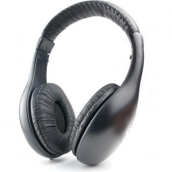 Auriculares Inalámbricos 5 en 1 con Cancelación de Ruido y Almohadillas de Cuero PU, Sonido de Alta Fidelidad para Negocios en Casa