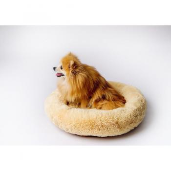 Cama para mascota Guarida Peluda Crema L 66 x 120 x 66 cm