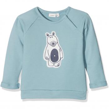 NAME IT Nitfirkant Swe O-Neck Box M Nb, Sudadera para Bebés