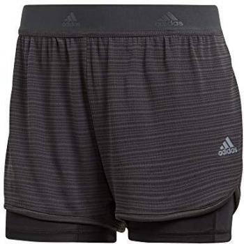 adidas 2in1 Chill Shrt Pantalones Cortos de Deporte, Mujer, Carbon s18, M