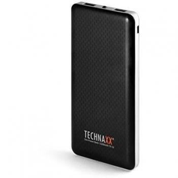 Technaxx TX-32 - Slim Power Bank de 13200 mAh, negro
