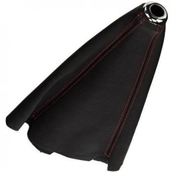 Pilot palanca de cambios Premium de piel con costuras rojas
