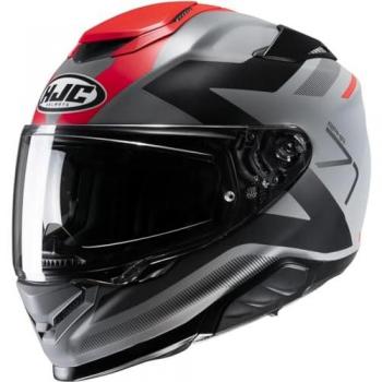 HJC Casco Integral RPHA 71 Pinna MC1SF gris/rojo