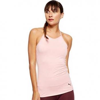 PUMA Camiseta Studio Racerback Rosa Mujer