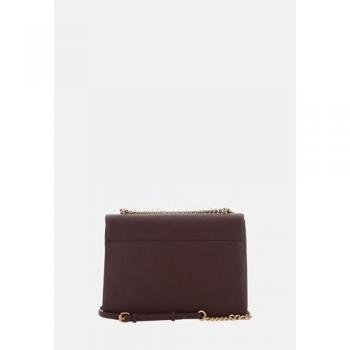 Pinko Love Soft Crossbody Bag - Women's One Size in Brown and Bordeaux