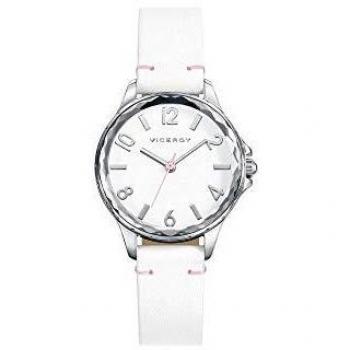 Viceroy Reloj Analógico para Niñas de Cuarzo con Correa en Cuero 401014-05