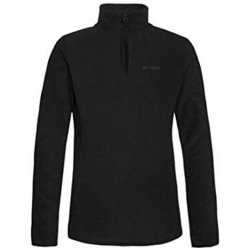 Protest Mutey 1/4 Forro Polar, Niñas, Negro, 2XL/176