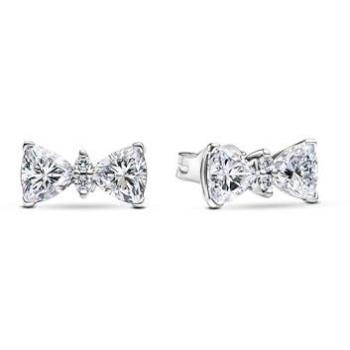 Pendientes Pandora Timeless 293506C01 Plata con Lazo Brillante