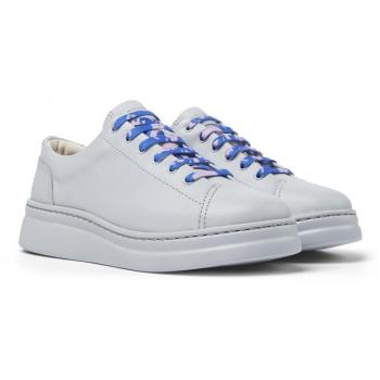 CAMPER Runner Up Sneakers for Women - Grey, Smooth Leather, Size 35 and Size 5