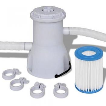 vidaXL Bomba con Filtro de Piscina 530 GAL/h