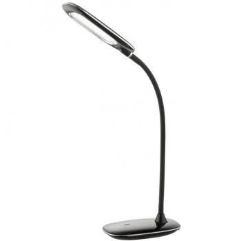 Lámpara de mesa LED Minea I - negra - 280 lm - regulable táctil - Globo