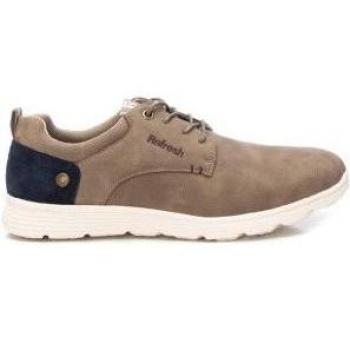 Refresh Casual Men's Shoes - Comfortable and Versatile Lace-Up Sneakers - Model 17184301 Taupe