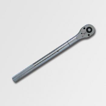 Grzechotka Honiton 3/4 con un diseño robusto, fabricada en acero de alta calidad, mecanismo de acción suave, mango ergonómico para un mejor agarre y compatible con accesorios de 3/4