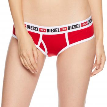Diesel Bragas para Mujer, Ufpn-Oxi Calzoncillos, Braguitas, Womens Calzoncillos, Denim Dividido XS-L - Rojo