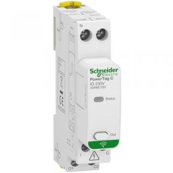POWERTAG CONTROL IO A9XMC1D3 - Módulo de comunicación de disyuntor 2mA, 2W Power Tag Inalámbrico, Schneider Electric