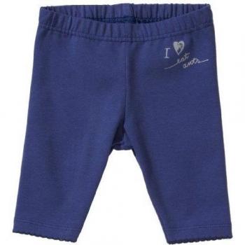 Sanetta - Pantalón capri para niña, talla 68 - talla alemana, color azul/rosa