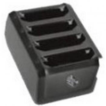 Cargador de Batería Multi Bahía Zebra para 4 Baterías - Accesorio para Escáneres de Código de Barras