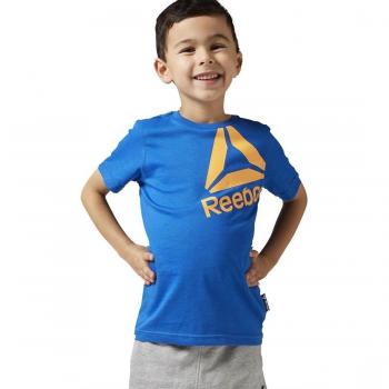 Reebok B ES Tee Bas Camiseta, Hombre, Azul