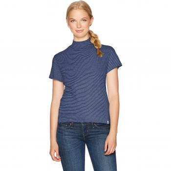 Volcom She Shell Tee Camiseta, Mujer, Azul