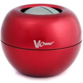 Powerball / Ironpower V-power - Powerball, color aluminio anodizado rojo