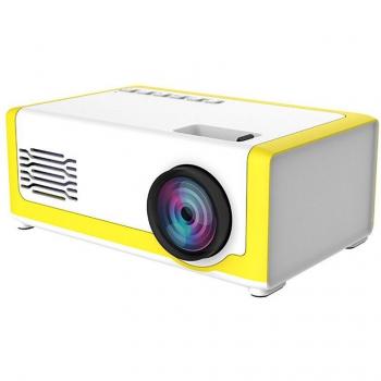 Mini Proyector HD Portátil 1080P con Soporte AV, USB y Tarjeta Micro SD - PK YG-300 J9