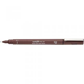 ROTULADOR CALIBRADO 0,1 UNI PIN SEPIA