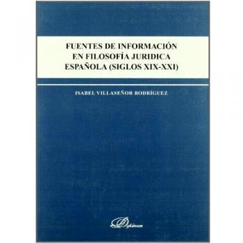 Fuentes de información en filosofía jurídica española