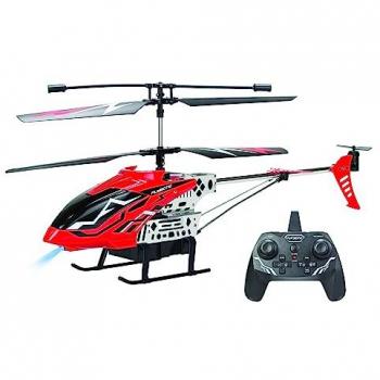 Hélicoptère Telecommandado Sky Knight de Flybotic - Exterior y Control Remoto