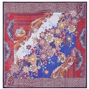 Rock Angel Hippie Patchwork 100x100-Chal Mujer    Blau