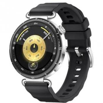 Huawei Watch GT 6 - Smartwatch 41mm Negro Fluoroelastómero, Batería de Hasta 21 Días, Conexión Android & iOS, Pago NFC