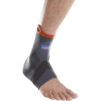 Tobillera de mantenimiento reforzada Thuasne Sport - Gris/Naranja - Talla S