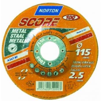 Norton Expert - Disco de tronzado de centro abombado