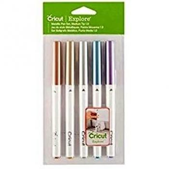 Cricut Color Medium Point Pens 5/Pkg-Metallic