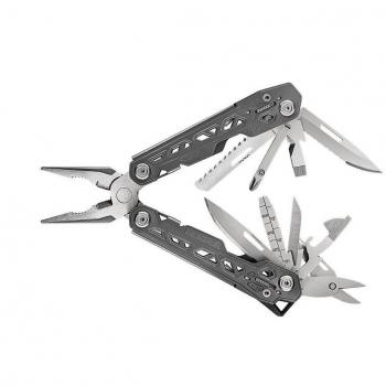 Gerber Suspension Truss Multitool - Herramienta multifunción con funda de nailon, 17 funciones, diseño ergonómico, materiales duraderos y sistema de bloqueo