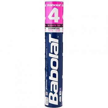 Babolat Feather Shuttle 4 Volante, Adultos Unisex, Blanc