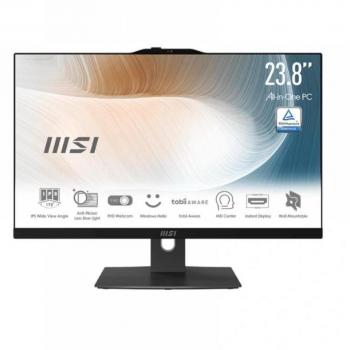MSI Modern AM242TP 12M-011EU All-in-One PC - Intel Core i5-1240P, 16GB DDR4 RAM, 512GB SSD, 23.8-inch Full HD Touchscreen Display, Windows