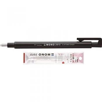 Portagomas TowBow con goma negra redonda color negro