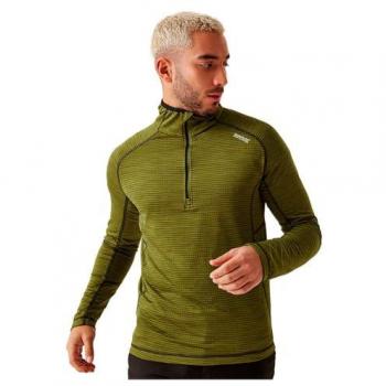 Regatta Men's Yonder II Half Zip Fleece - Nephrite Green, Size: 4XL