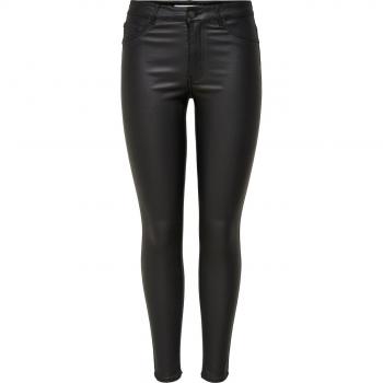 Pantalón de Mujer Efecto Encerado Talle Alto Skinny Fit JDY New Thunder