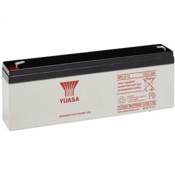 Batería de Plomo-Sellada Yuasa NP2.3-12 V con Conectores Faston 187-4,8 mm
