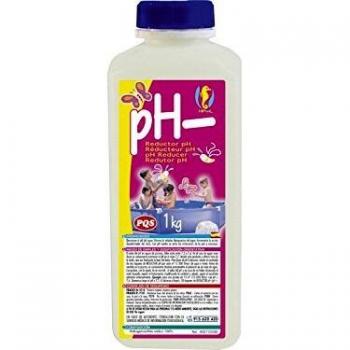 PQS - 161101 -Reductor pH PQS para aguas de piscinas. Bote 1 kg.