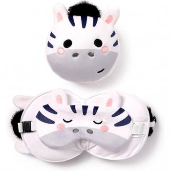 ALMOHADA DE VIAJE CON ANTIFAZ RELAXEA