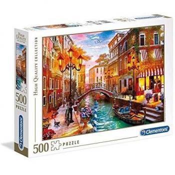 Clementoni 500 Piece Puzzle - Sunset Over Venice
