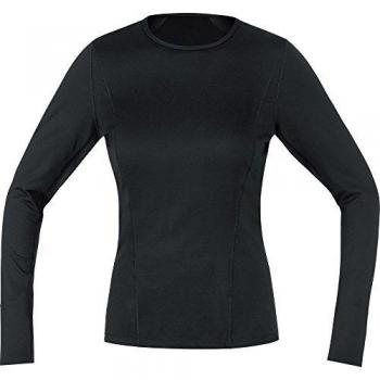 GORE Wear Camiseta interior transpirable térmica de mujer, 34, Negro, 100315