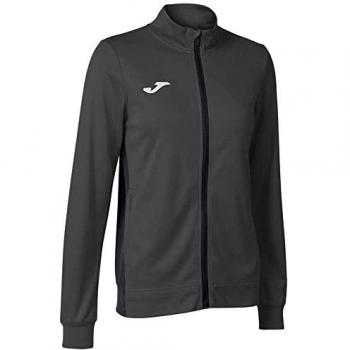 Chaqueta Joma Winner II Mujer Antracita con cremallera