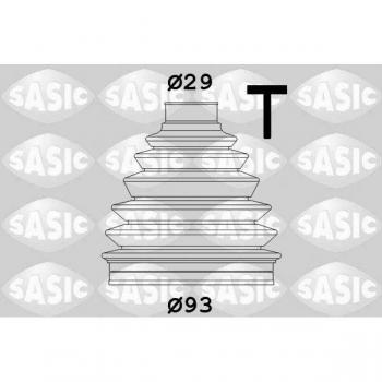 Fuelle de eje de transmisión SASIC 1900029, kit completo con características de alta resistencia, diseño específico para una instalación fácil y duradera, compatible con múltiples modelos de vehículos