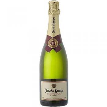 Juvé & Camps | Cava Reserva Semi-seco Cinta Púpura | Pack de 3 botellas de 75 cl | Pack Regalo Cava | Macabeo, Xarel·lo, Parellada