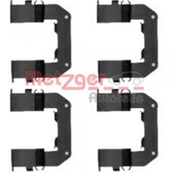 Kit de accesorios pastillas de freno METZGER 109-1767 con piezas de repuesto para frenos de disco
